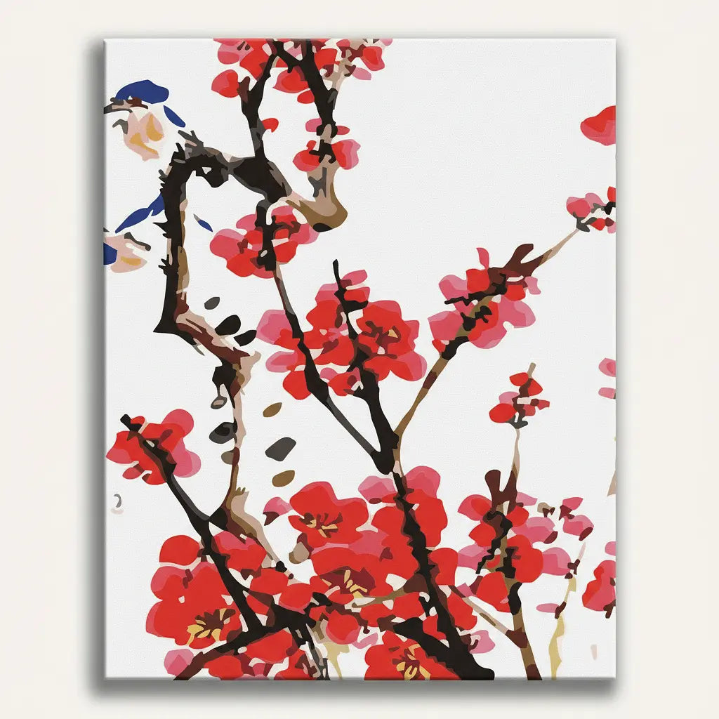 Cherry Blossom Bird