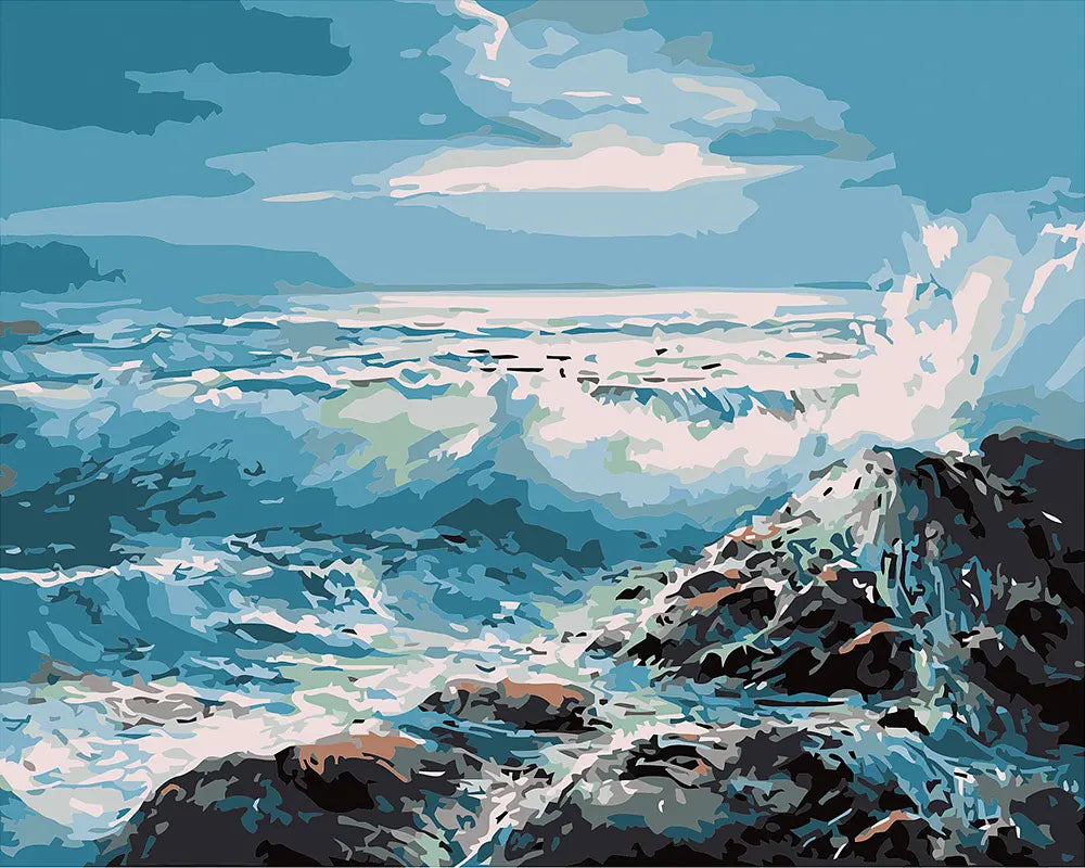 Ocean Wave Painting