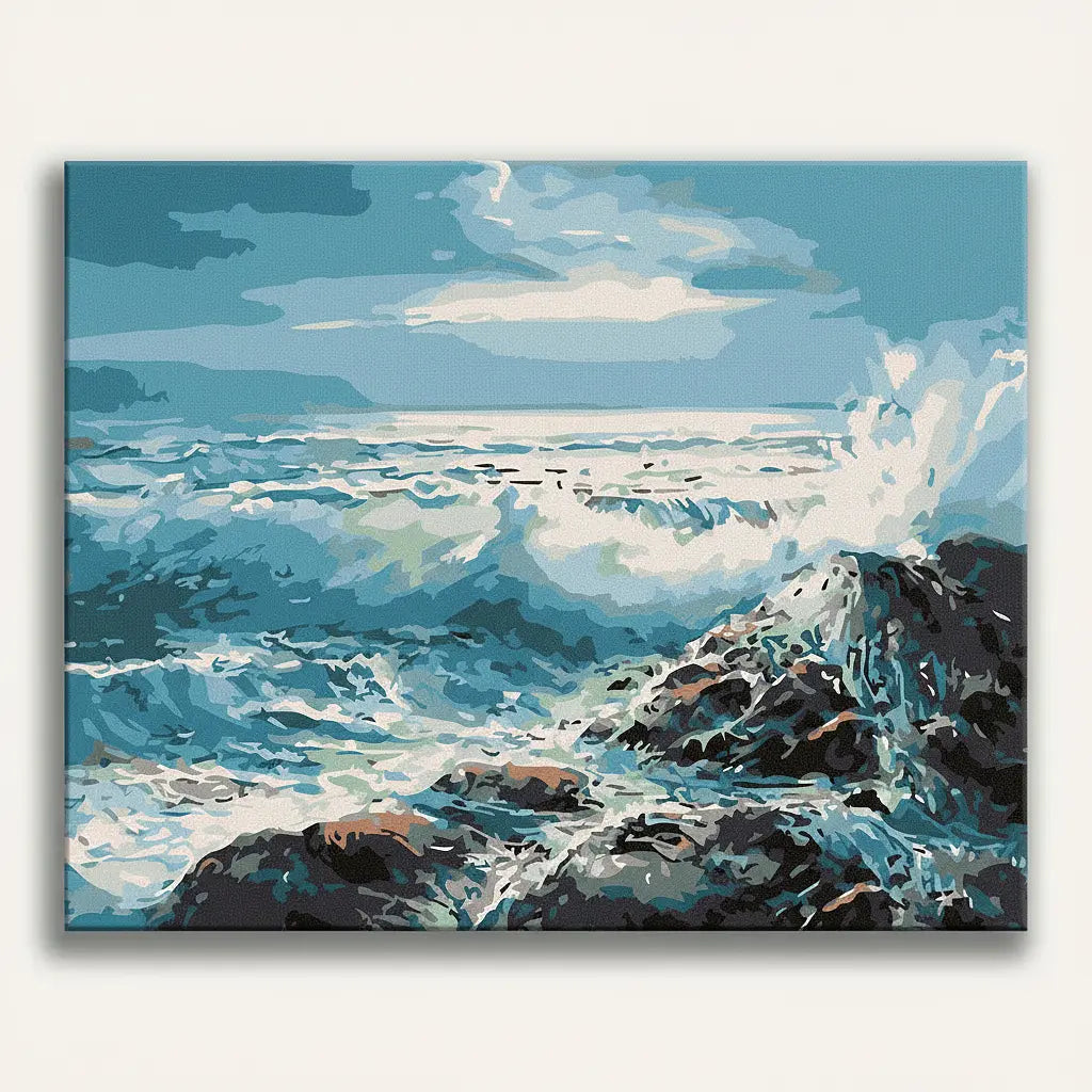 Ocean Wave Painting