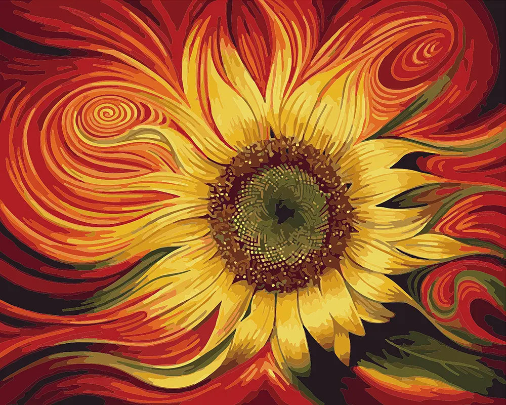 Sunflower Swirl