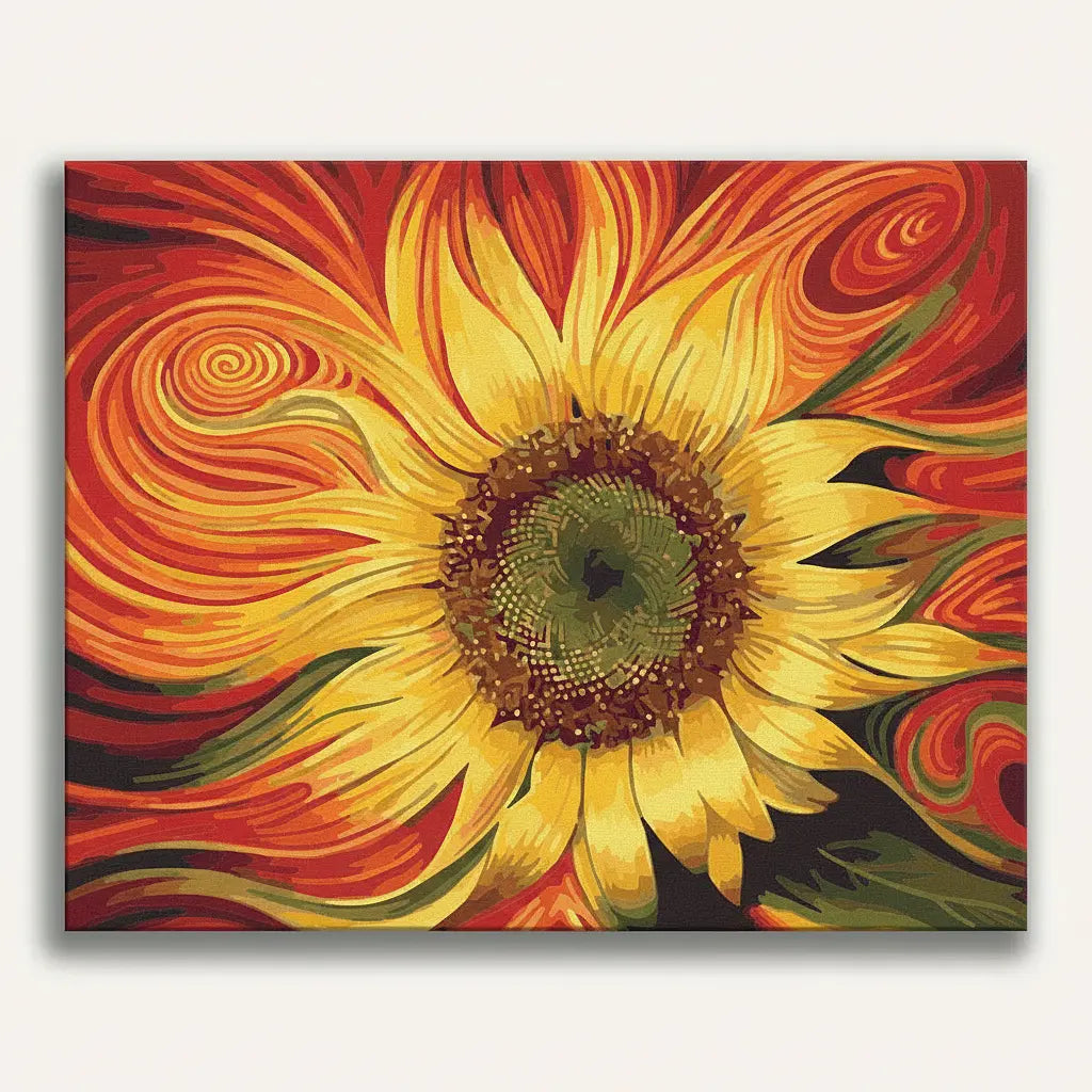 Sunflower Swirl
