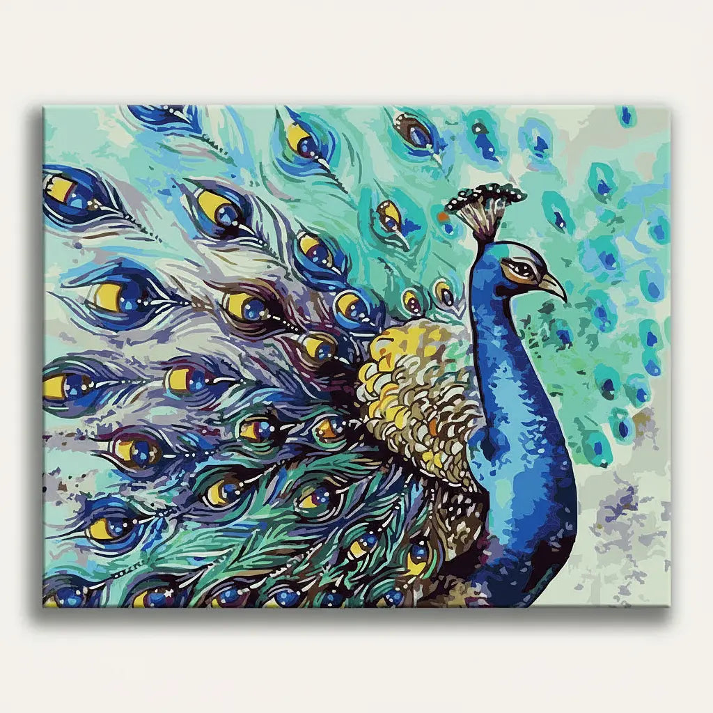 Peacock Painting Kit