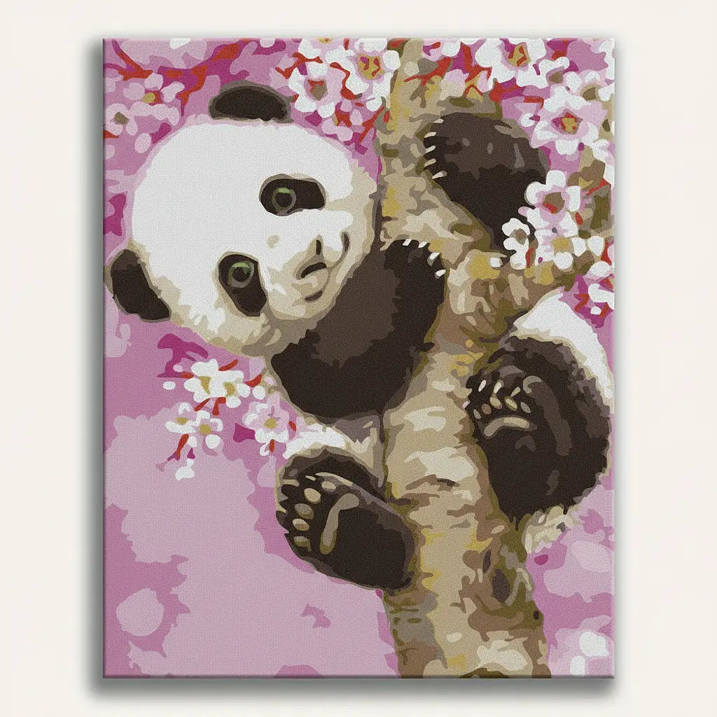 Panda Cherry Blossoms