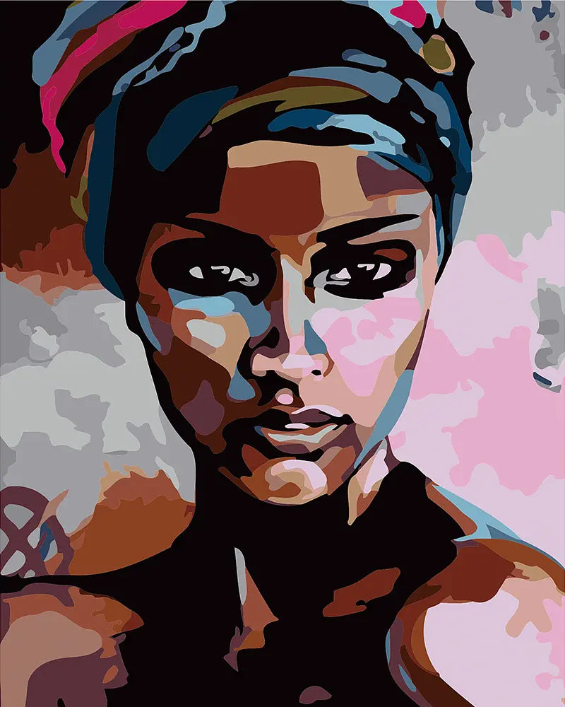 Abstract Woman Portrait