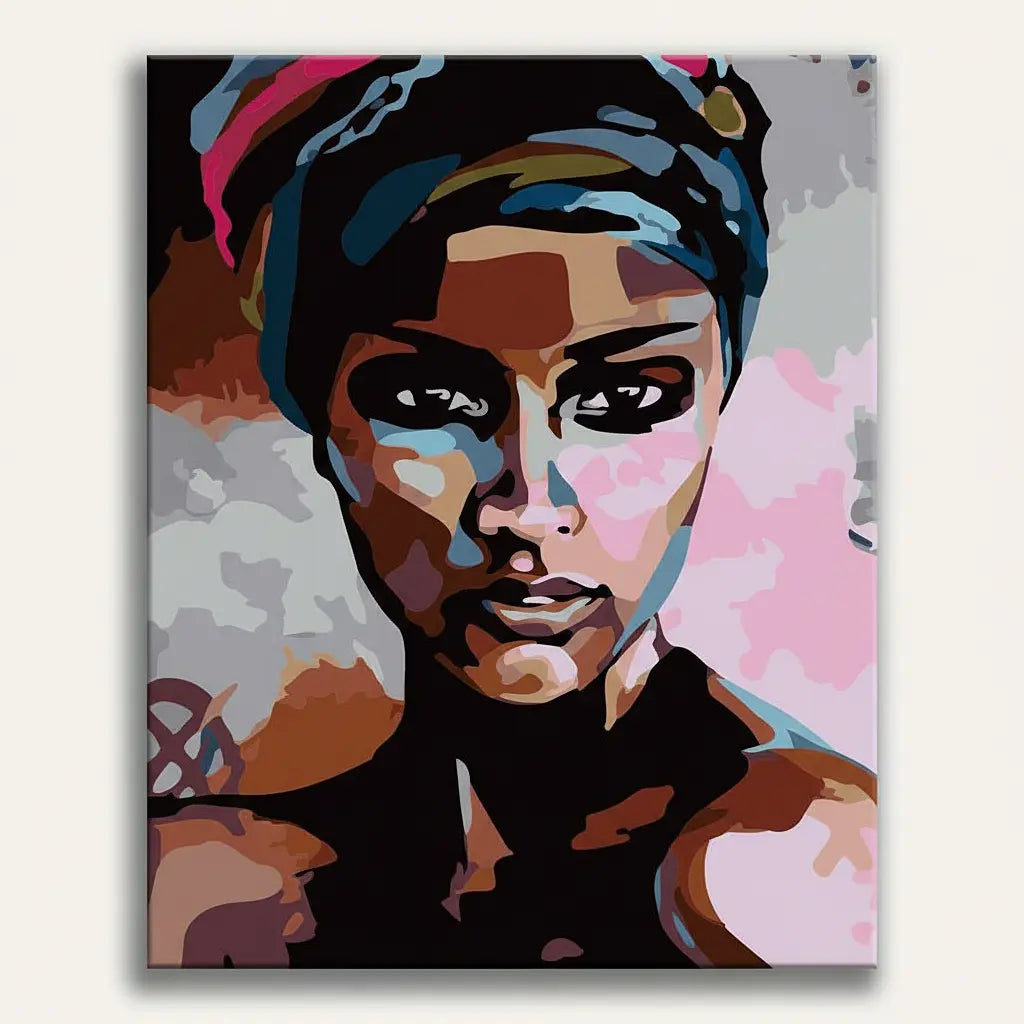 Abstract Woman Portrait