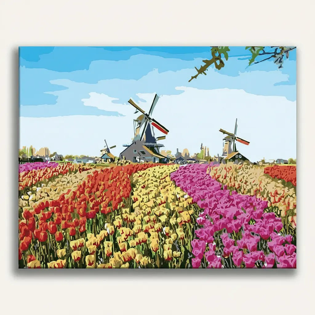 Dutch Windmill Tulips