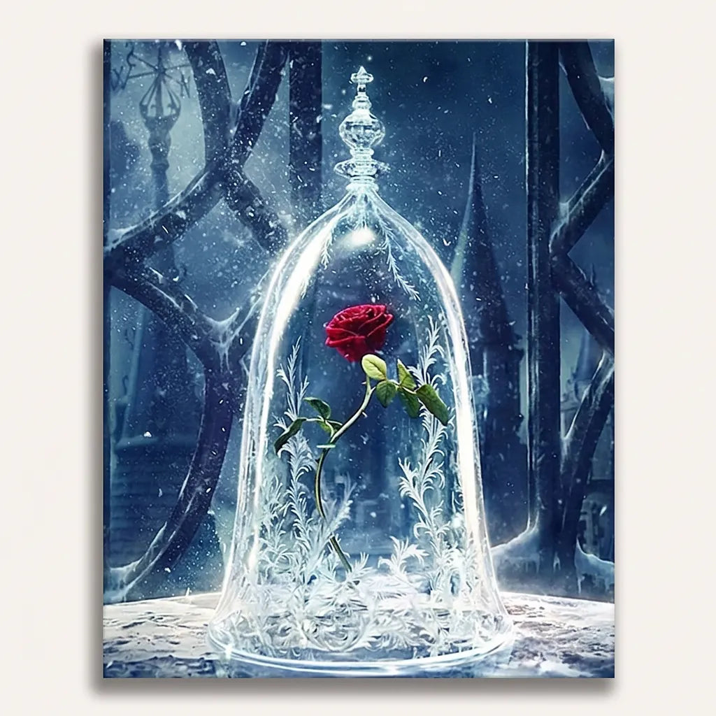 Enchanted Rose Dome | Paint By Numbers Kit
