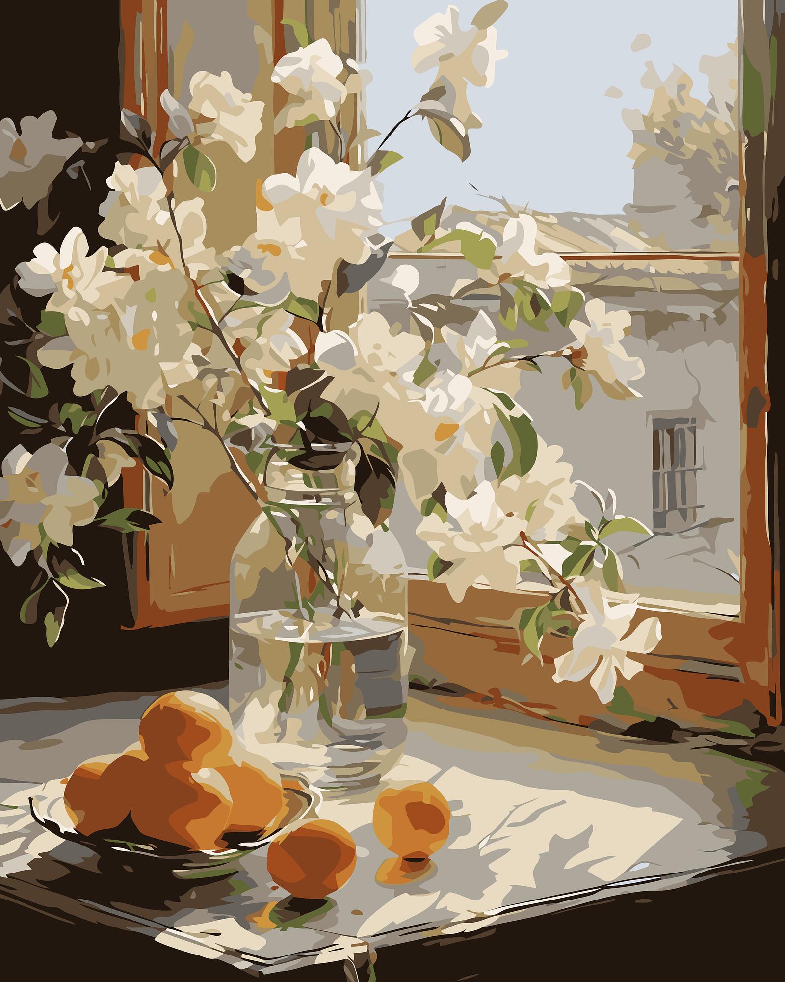 Spring Blossoms Still | Paint By Numbers Kit