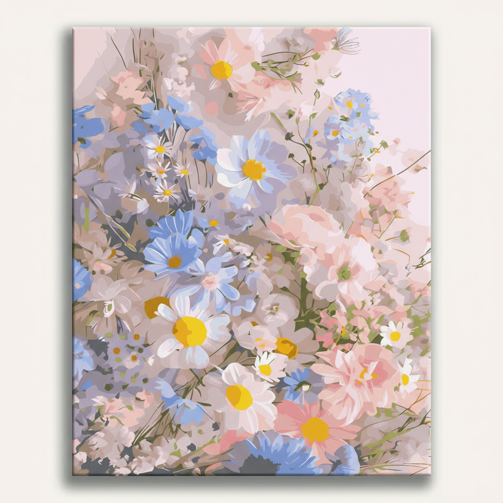 Spring Wildflower Meadow | Paint By Numbers Kit