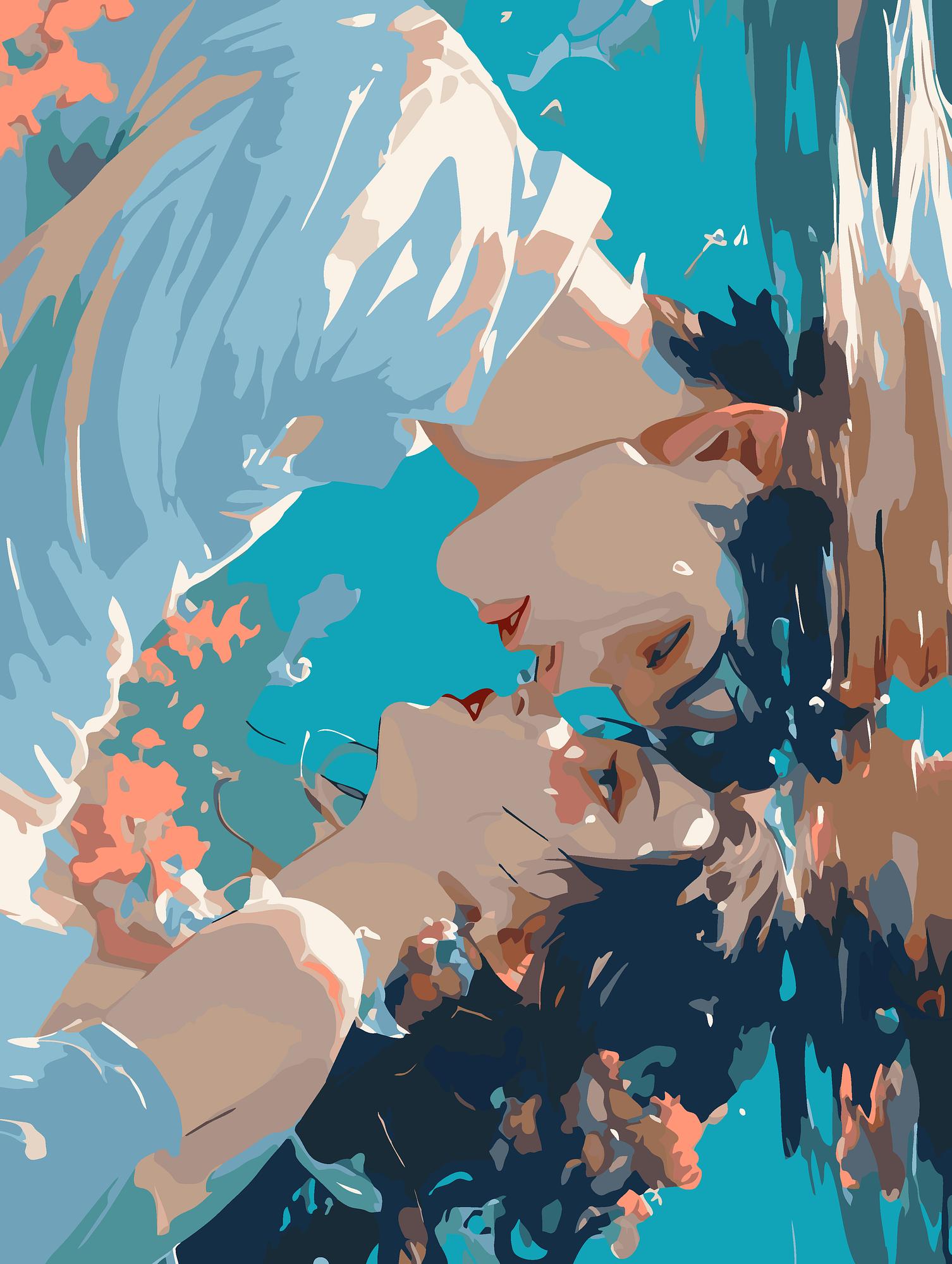 Underwater Dreams Kit | Paint By Numbers Kit