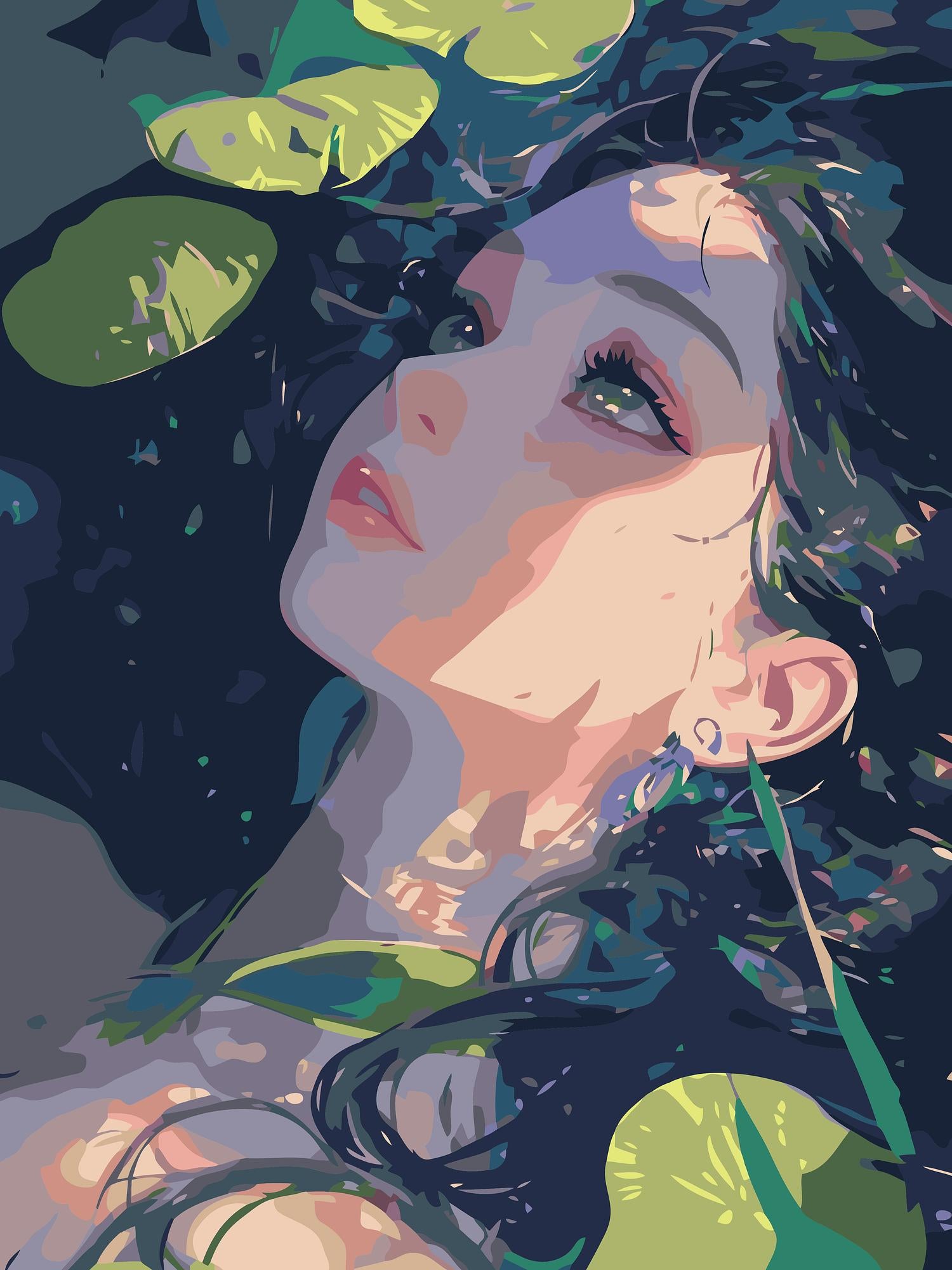 Underwater Portrait Kit | Paint By Numbers Kit