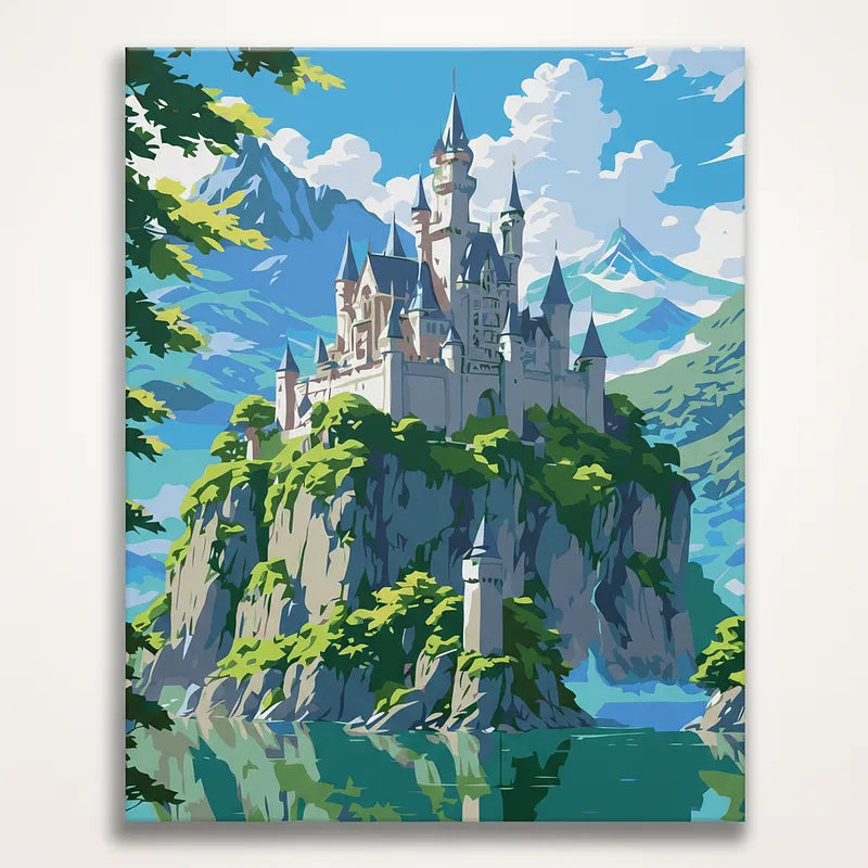 Fairy Tale Castle | Paint By Numbers Kit