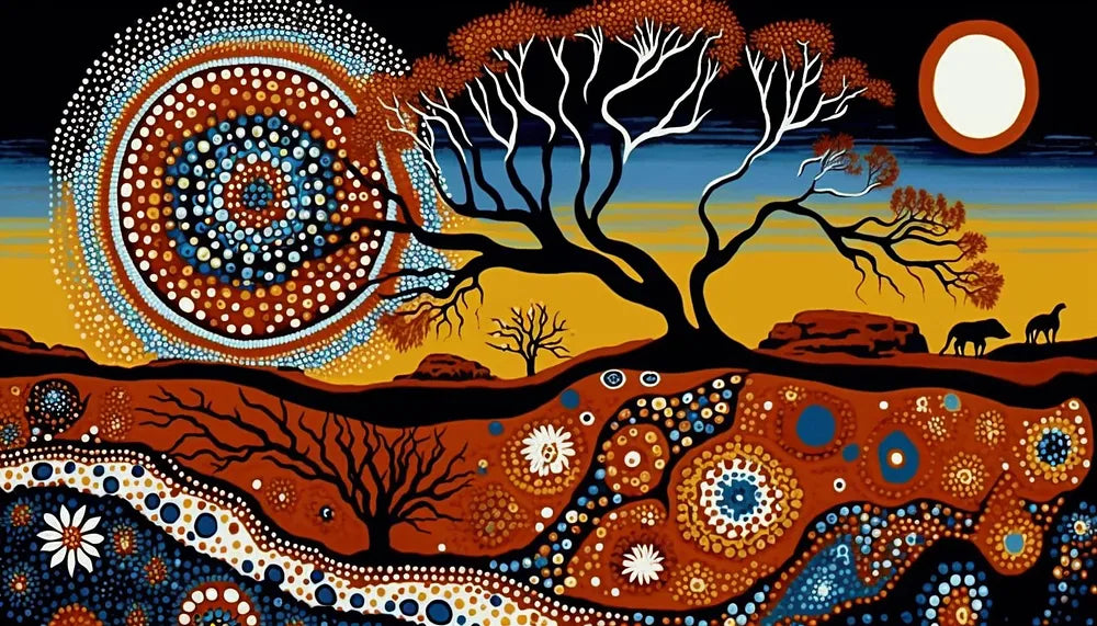 Dreamtime Aboriginal Art | Paint By Numbers Kit