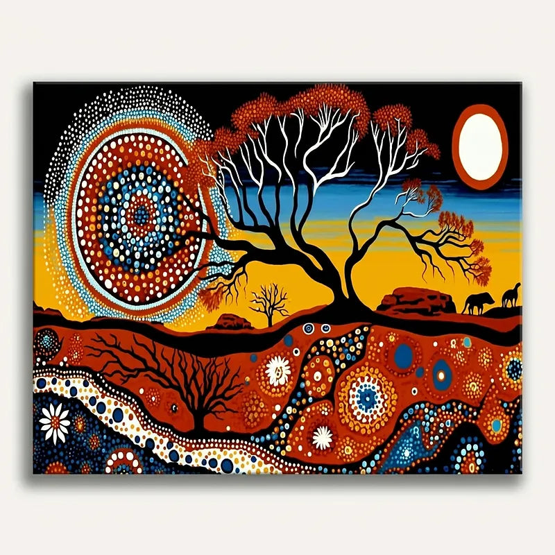 Dreamtime Aboriginal Art | Paint By Numbers Kit