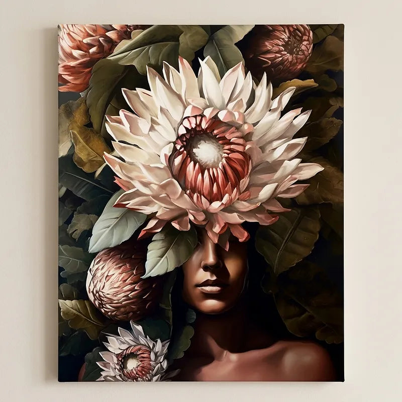 Floral Portrait | Paint By Numbers Kit