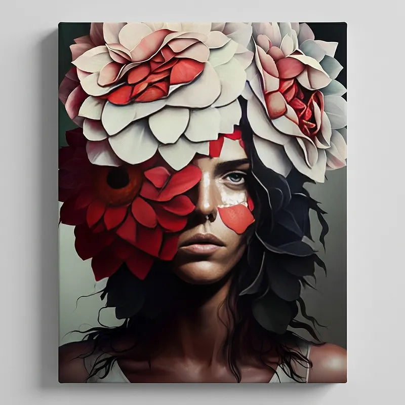 Floral Portrait Dreams | Paint By Numbers Kit