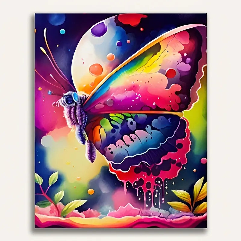 Rainbow Butterfly | Paint By Numbers Kit