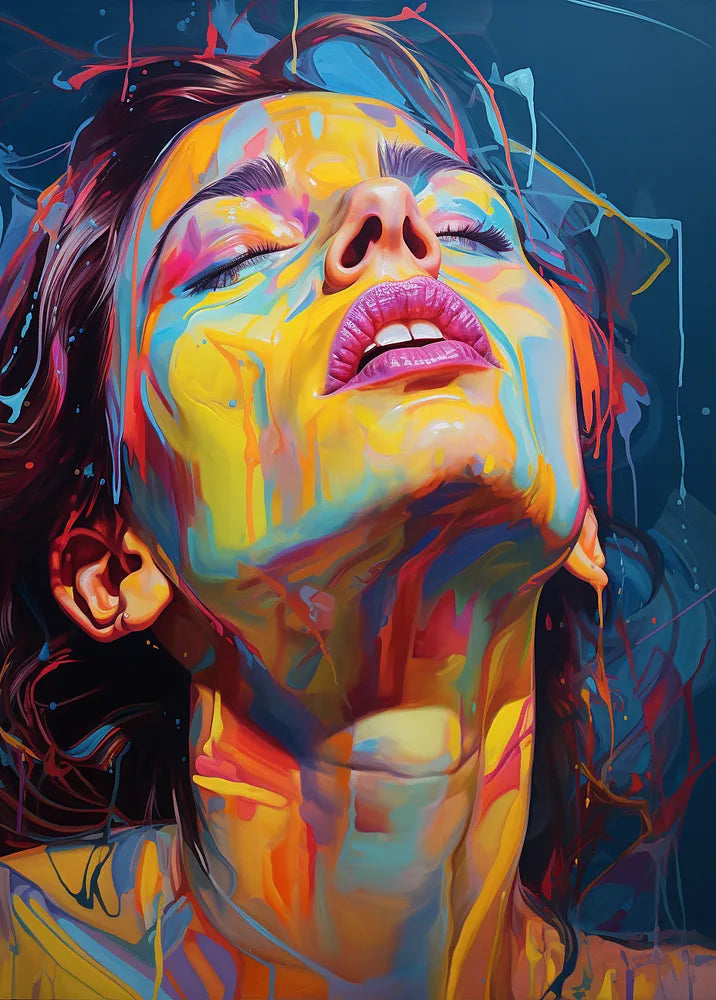 Colorful Portrait Art | Paint By Numbers Kit