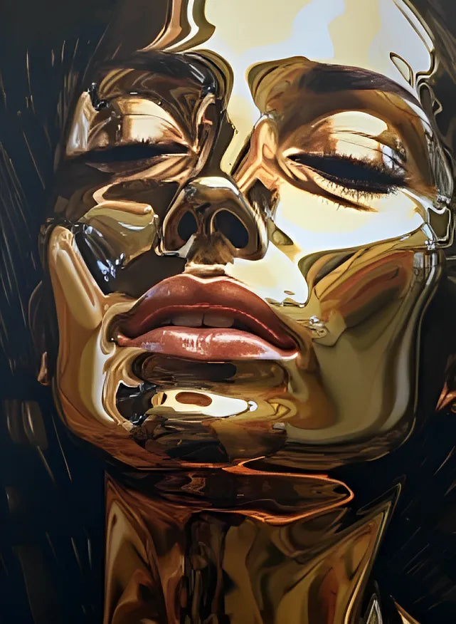 Golden Portrait | Paint By Numbers Kit