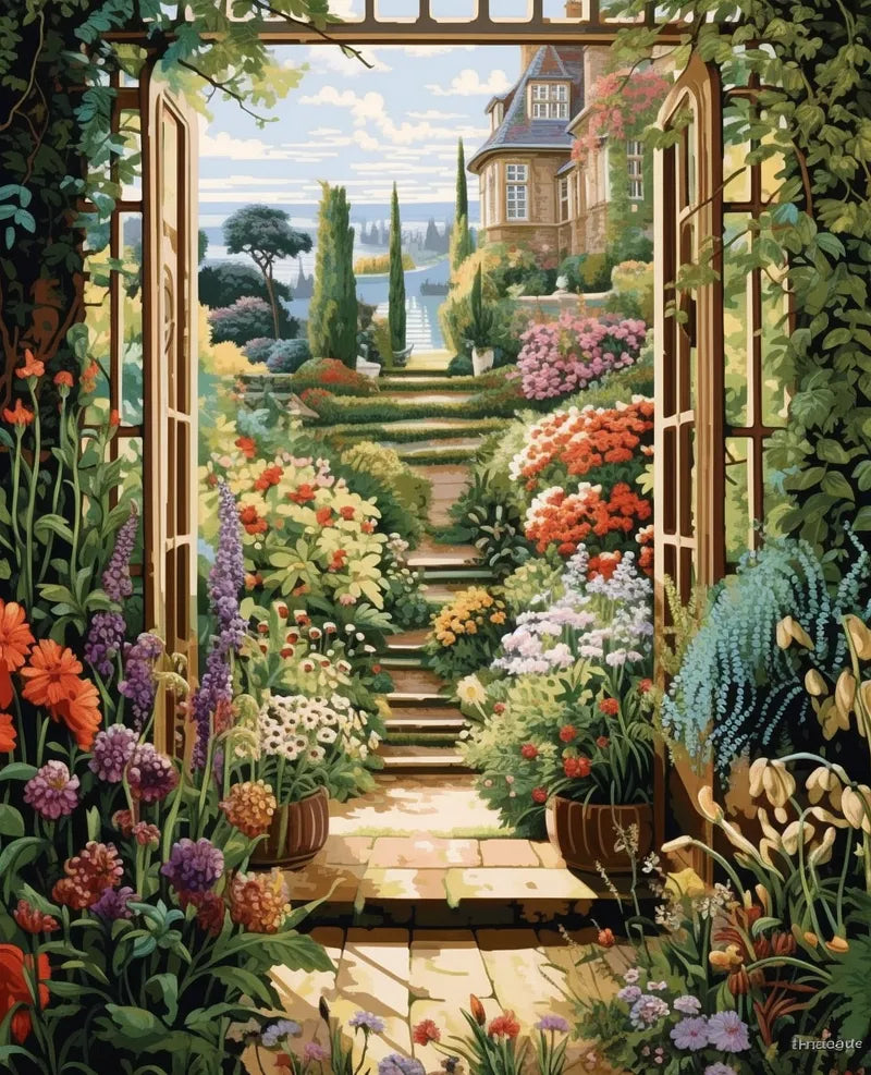 Garden Vista | Paint By Numbers Kit