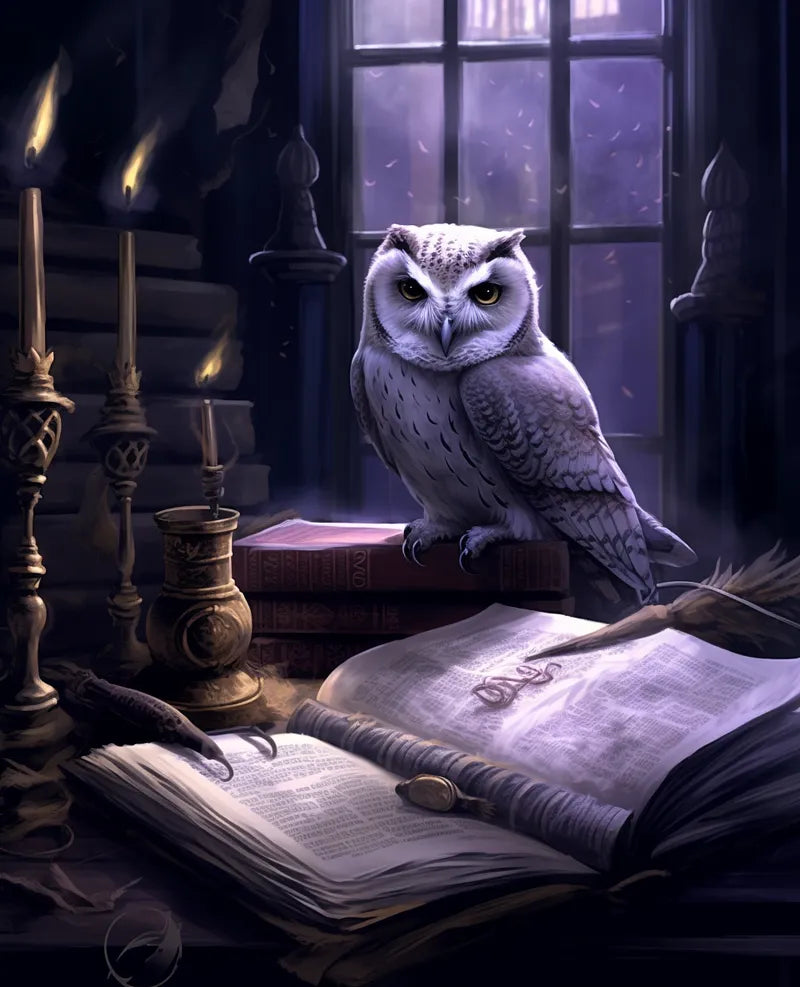 Owl Scholar | Paint By Numbers Kit