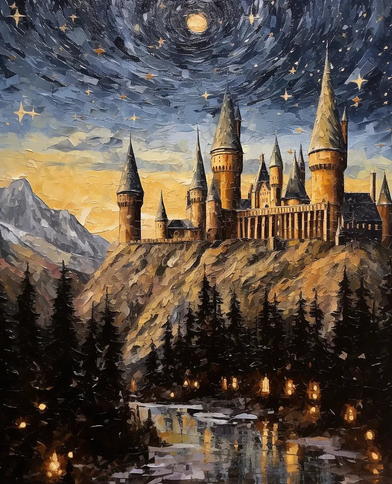 Hogwarts Castle | Paint By Numbers Kit