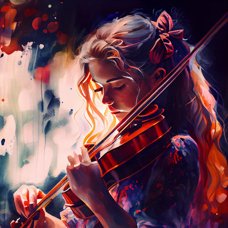 Violin Musician | Paint By Numbers Kit