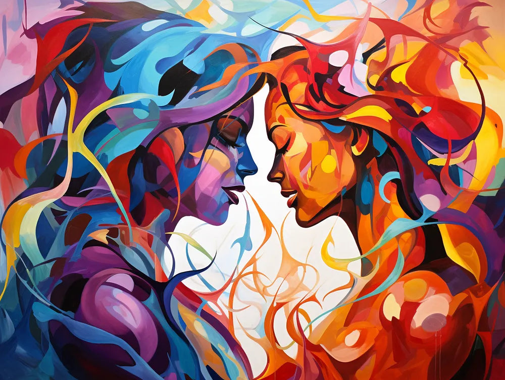 Passionate Embrace | Paint By Numbers Kit