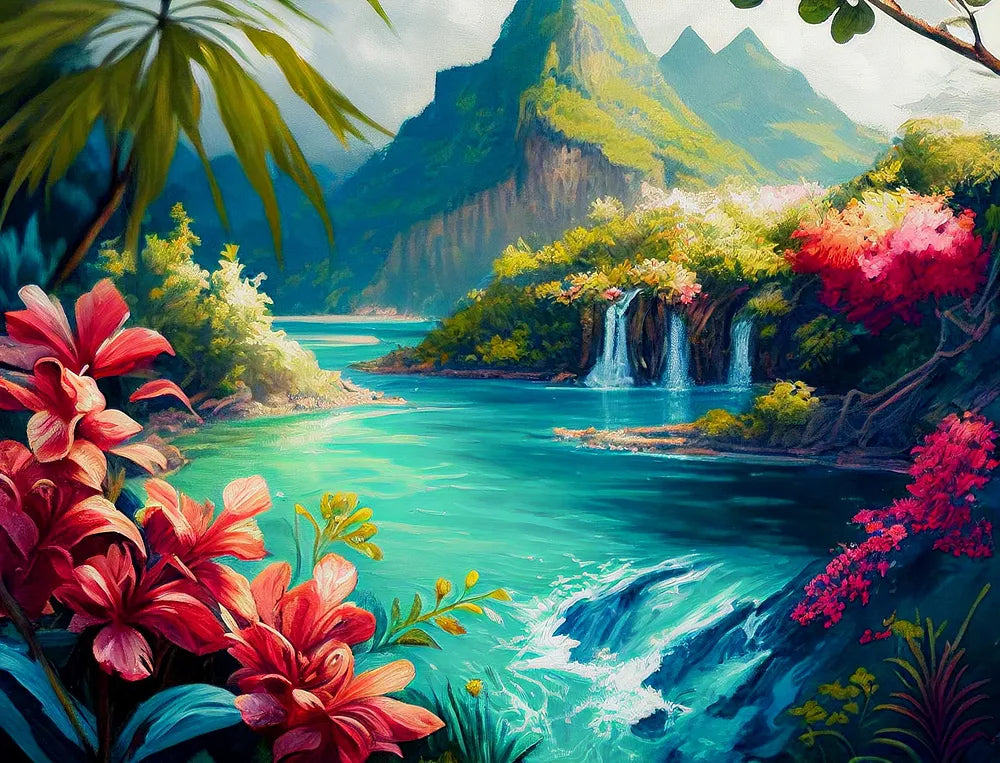 Tropical Paradise | Paint By Numbers Kit