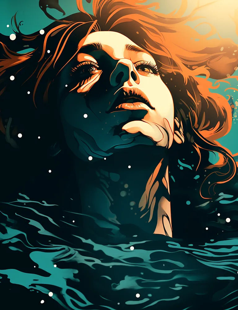 Underwater Portrait | Paint By Numbers Kit