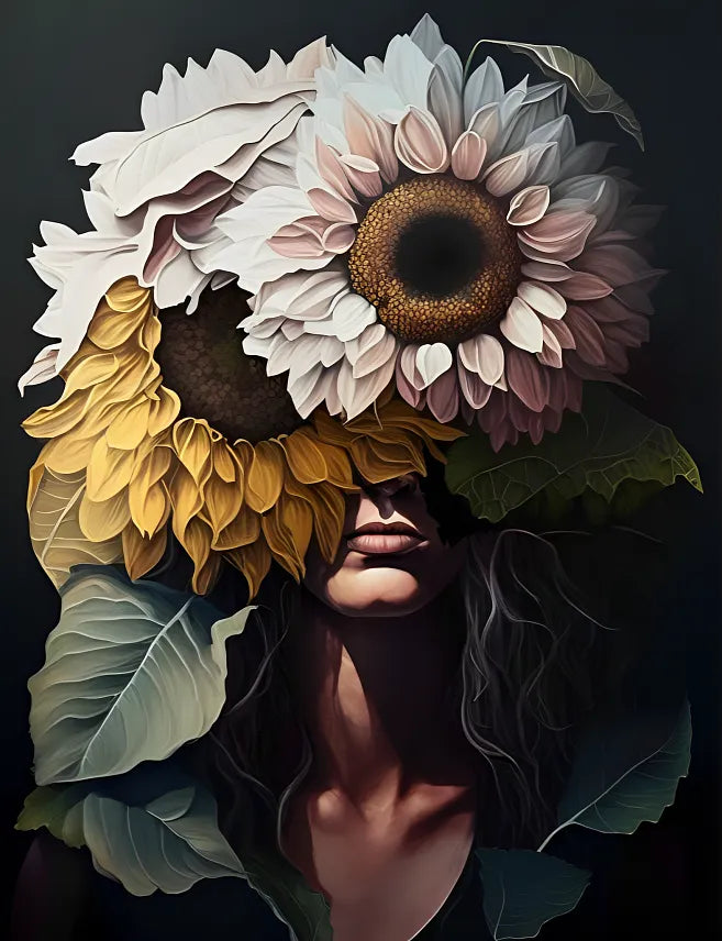 Sunflower Portrait | Paint By Numbers Kit