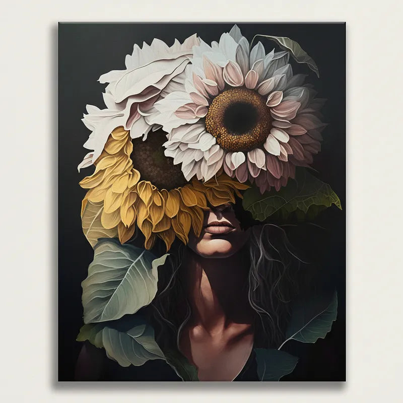 Sunflower Portrait | Paint By Numbers Kit