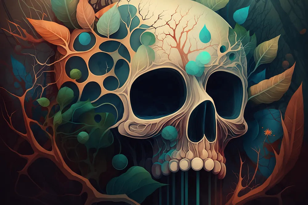 Nature Skull | Paint By Numbers Kit