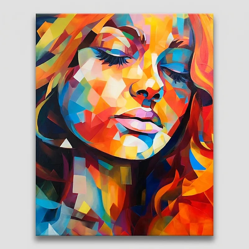 Vibrant Portrait | Paint By Numbers Kit