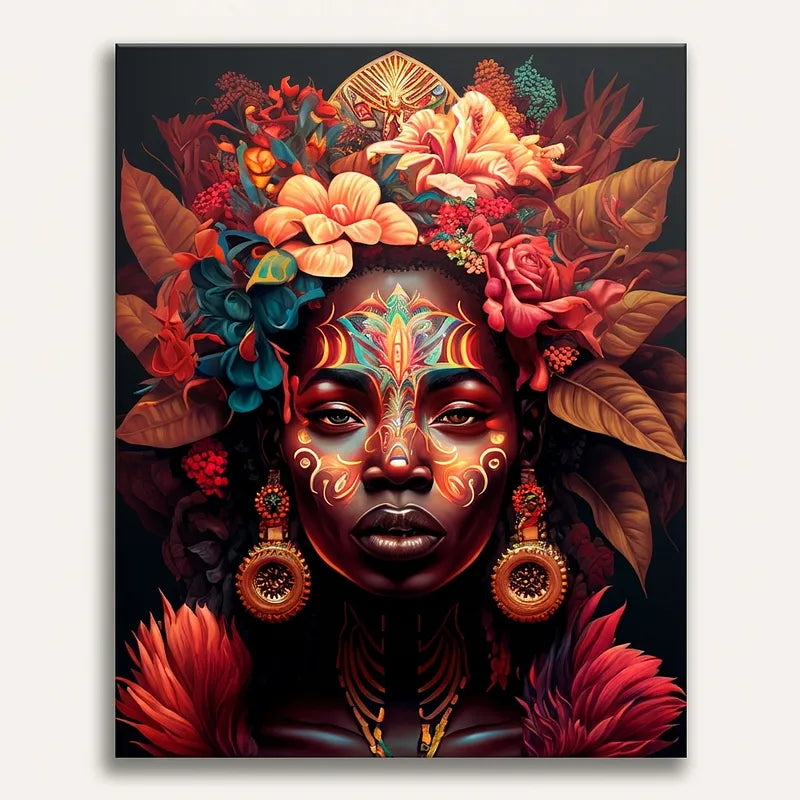 Tribal Goddess Portrait | Paint By Numbers Kit