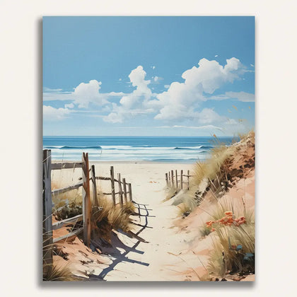 Path to Paradise Paint By Numbers Kit