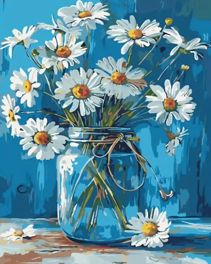 Daisy Bouquet Kit - Paint by Numbers Kit