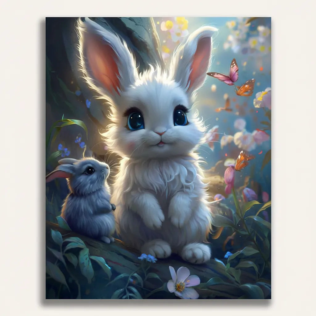 Cute Bunny Friends
