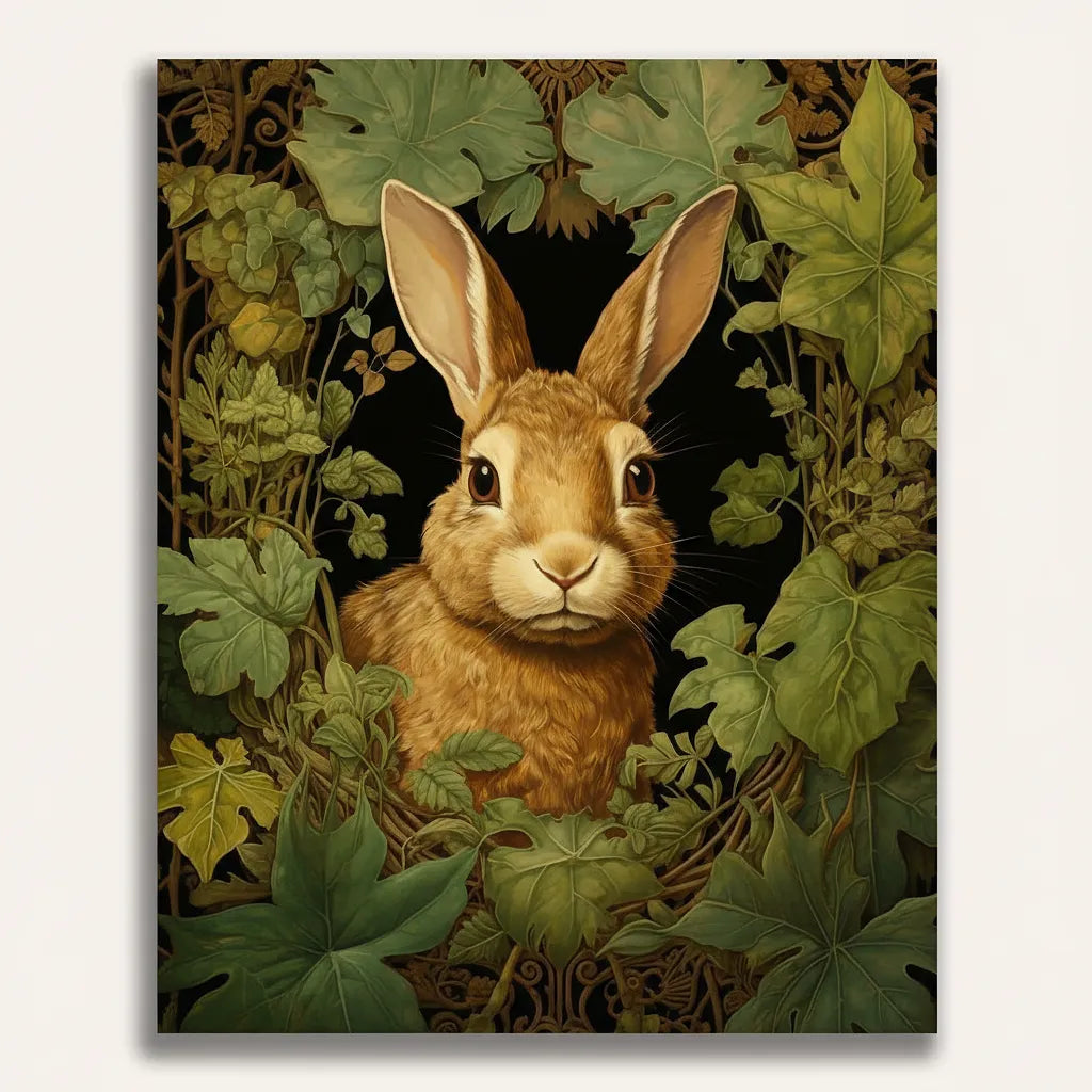 Woodland Rabbit Portrait | Paint By Numbers Kit