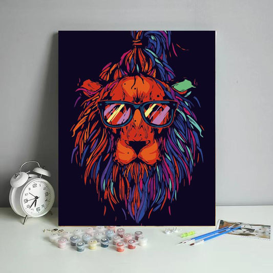 Cool Lion With Sunglasses