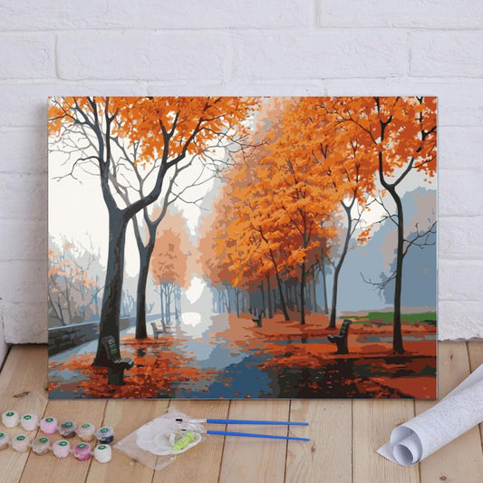 Golden Autumn Walk