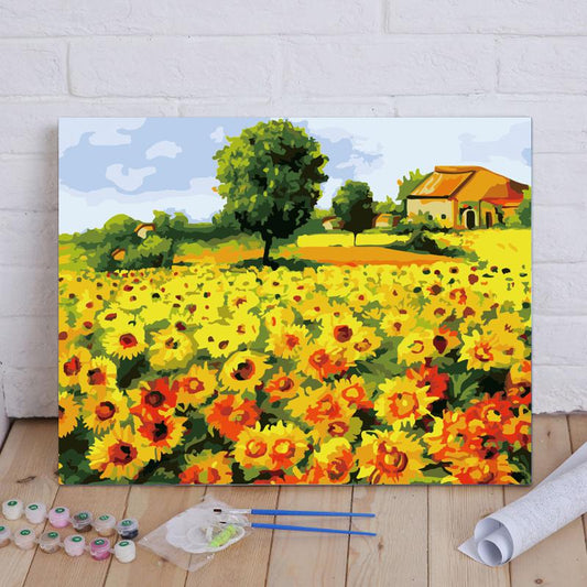 Golden Sunflower Meadow