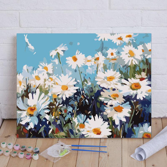 White Daisy Garden