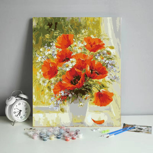 Red Poppy Bouquet