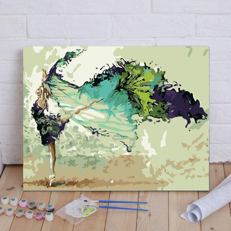 Flowing Dancer Portrait