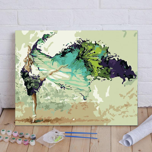 Flowing Dancer Portrait