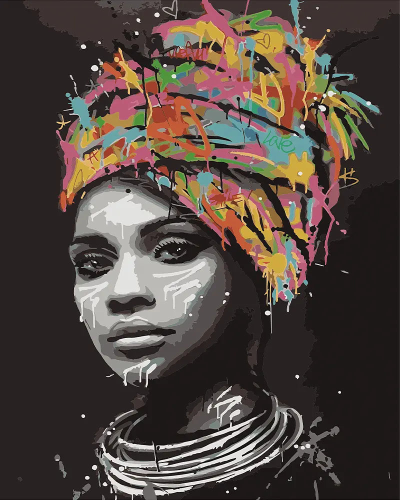 Colorful Portrait Art
