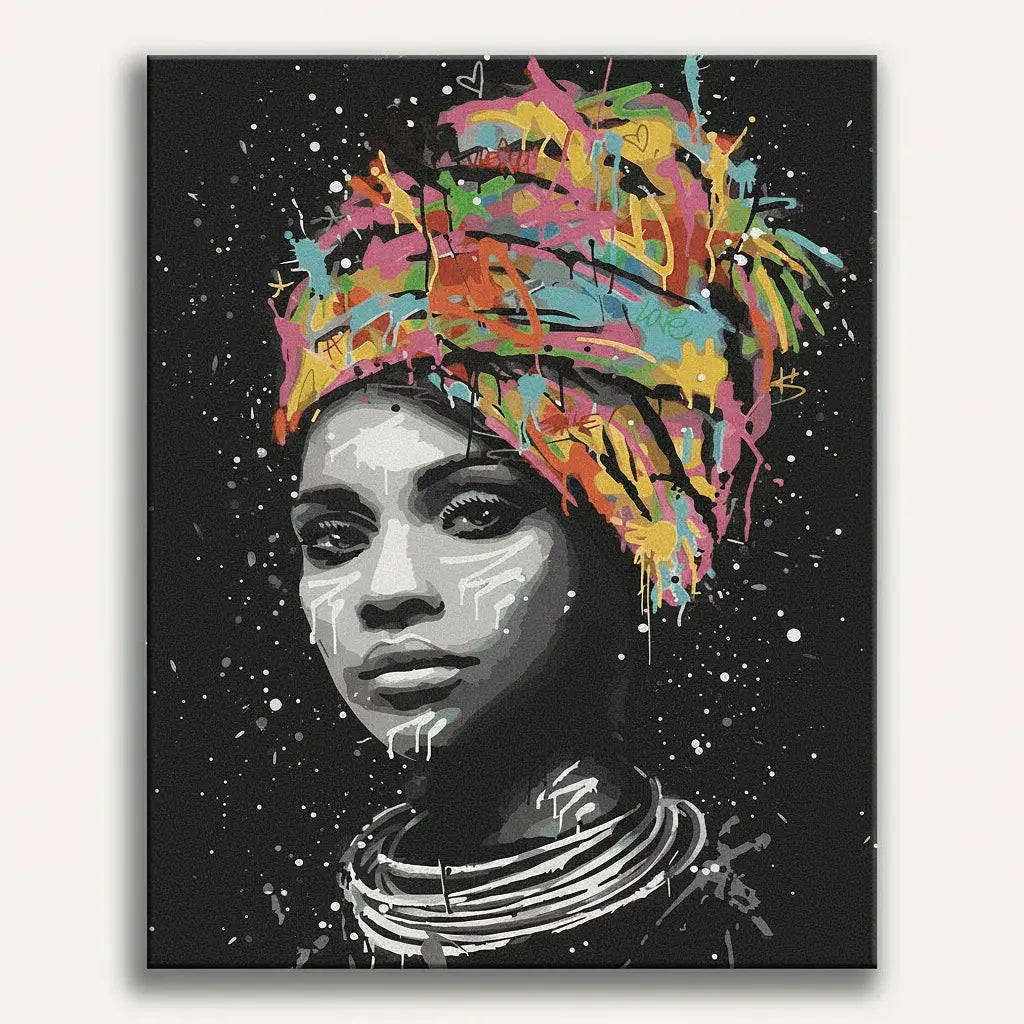 Colorful Portrait Art