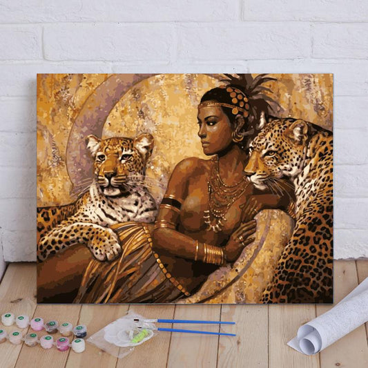 African Queen Portrait