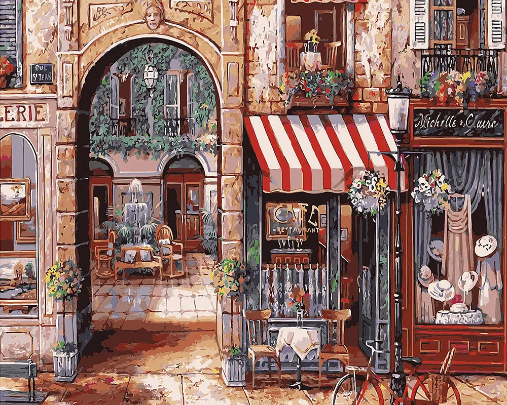 European Shopping Street